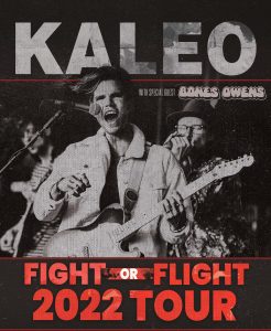 KALEO Announces “Fight or Flight” Tour for 2022